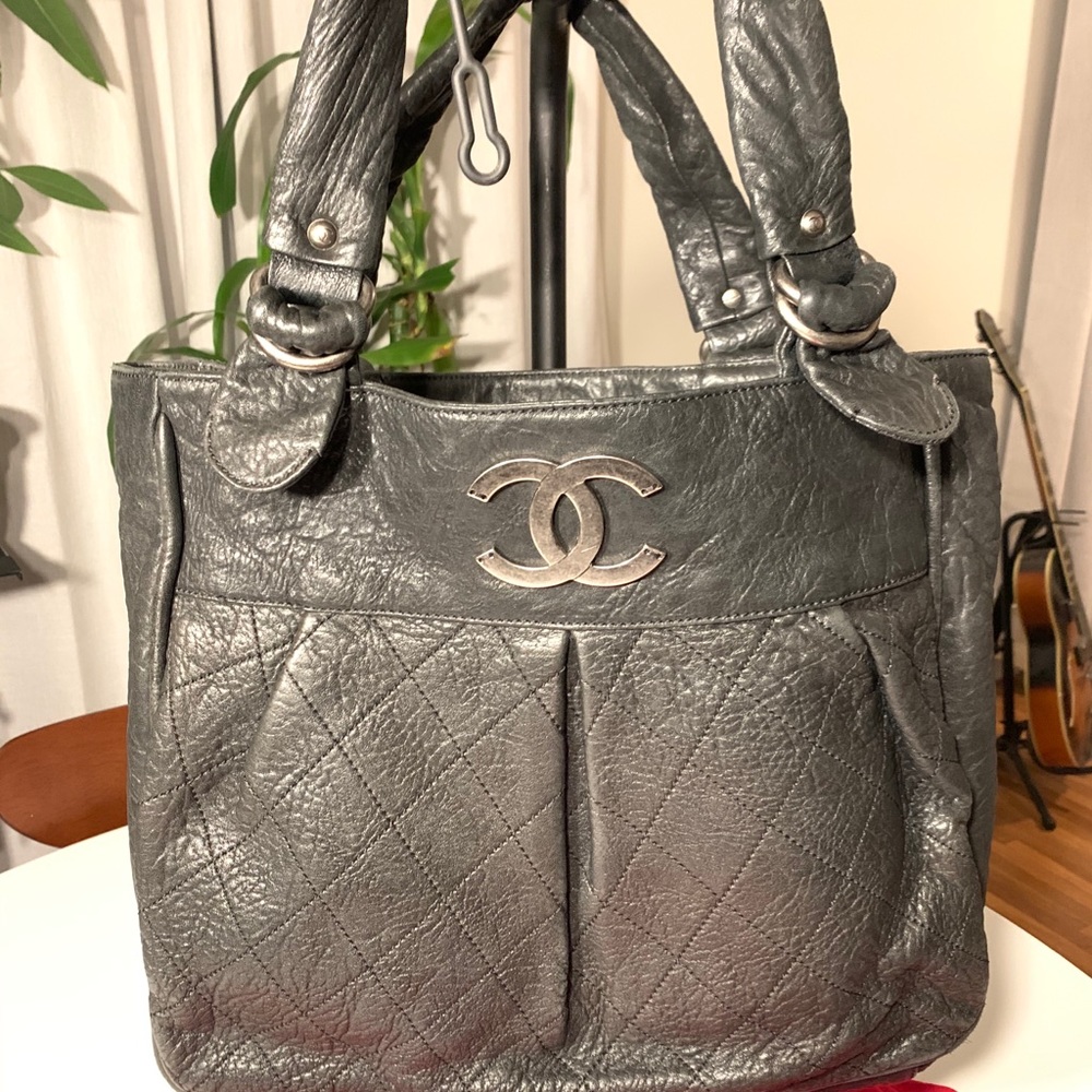 Chanel Distressed Lambskin Le Marais Tote